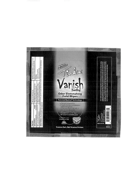 Vanish 포장