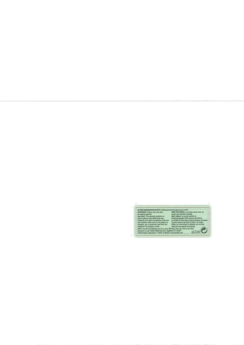 Face Renewal Cream back label