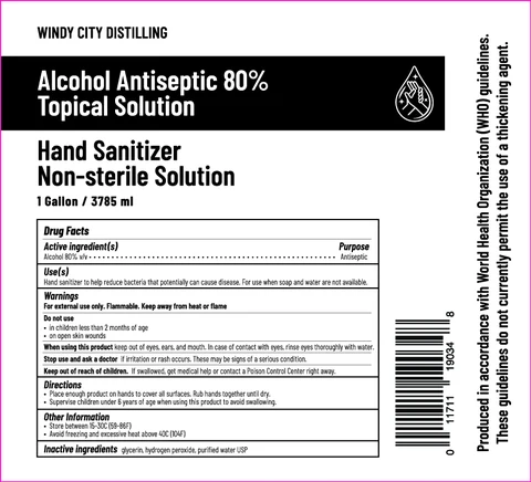 Hand Sanitizer packaging