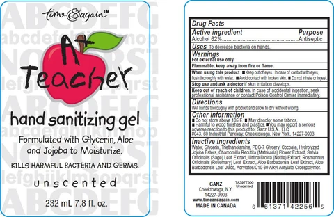 HAND SANITIZING A PLUS TEACHER UNSCENTED 포장