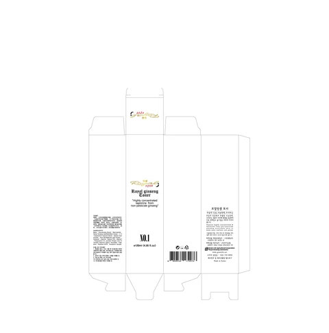 Royal Ginseng Toner packaging