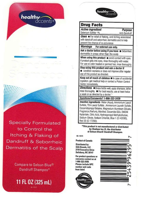 HEALTHY ACCENTSMEDICATED DANDRUFF 포장