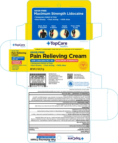 TopCare Pain RelievingAnalgesic packaging