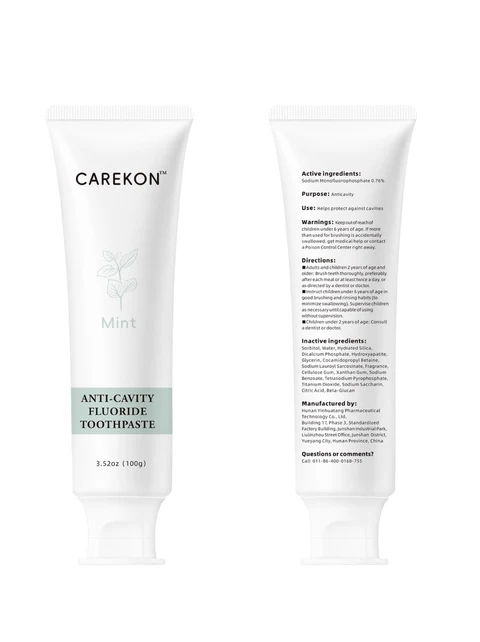 CAREKON ANTI-CAVITY FLUORIDE packaging