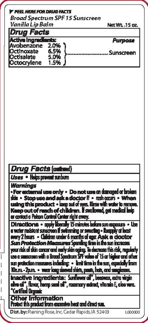 RR Vanilla LB Label