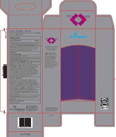 TOTAL DEFENSE REPAIR BROAD SPECTRUM SPF 34 Sunscreen 포장