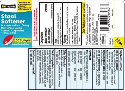 Stool Softener Laxative packaging
