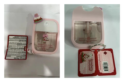 STRAWBERRY SHORTCAKE SANITIZER STRAWBERRY ICING 포장