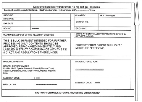 DEXTROMETHORPHAN HYDROBROMIDE 포장