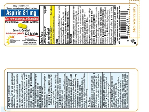 Aspirin 포장