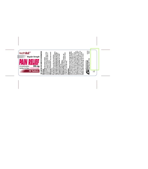 Acetaminophen 325mgRS packaging
