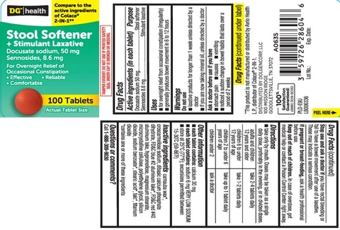 Stool Softener LaxativePlus Stimulant packaging
