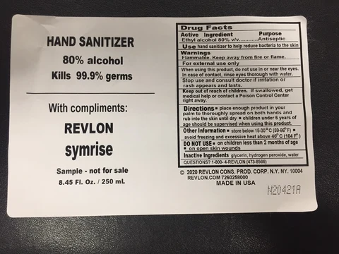 Hand Sanitizer packaging