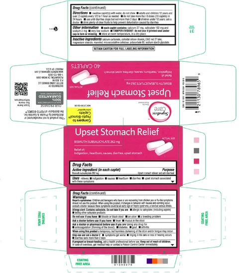 Signature care Upset Stomach Relief 포장