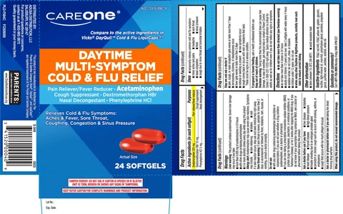 Daytime Cold and Flu 포장
