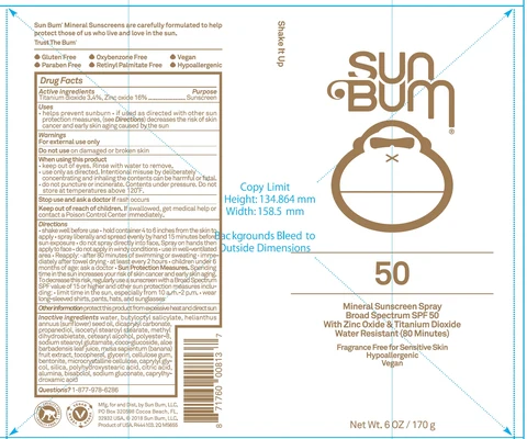 Sun Bum Mineral Sunscreen Broad Spectrum SPF 50 포장