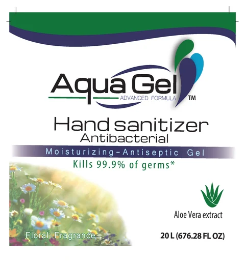 AquaGel Advanced Formula Hand Sanitizer 포장