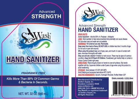Hand Sanitizer packaging