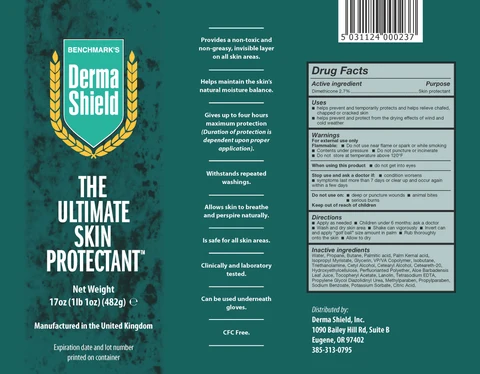 Ultimate Skin Protectant Derma Shield 포장