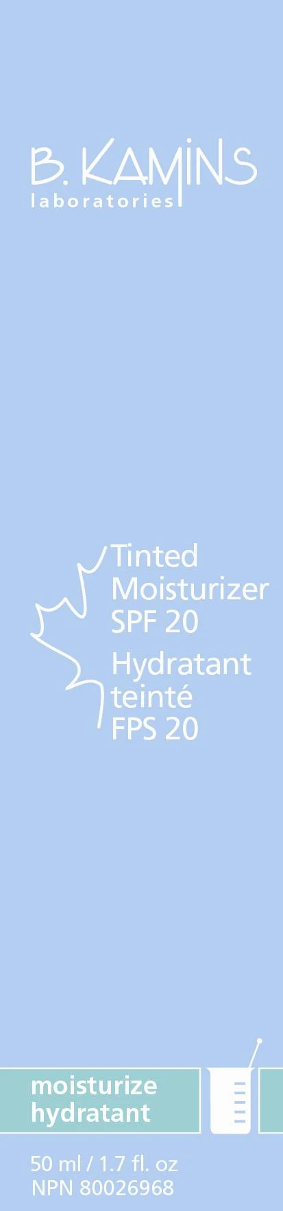 Tinted Moisturizer SPF 20 packaging
