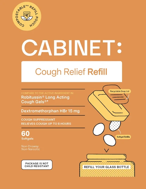 Cough Relief 포장