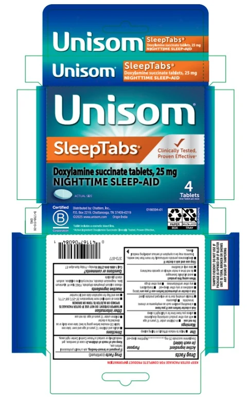 Unisom SleepTabs 포장
