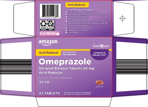 basic care omeprazole 포장