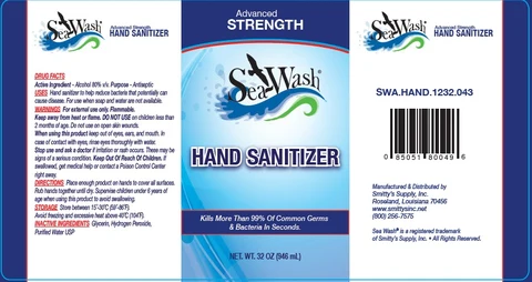 Hand Sanitizer packaging