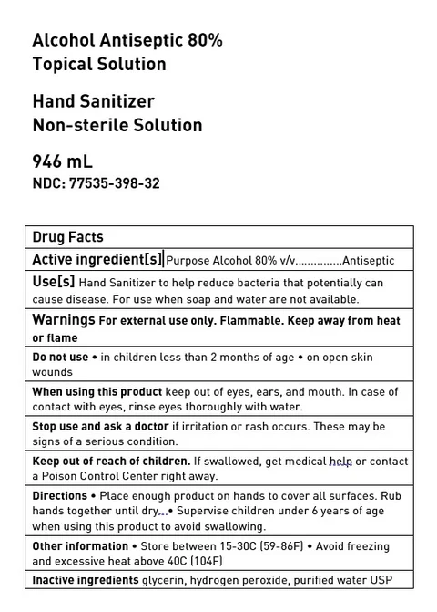 Hand Sanitizer packaging