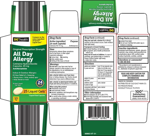 dg health all day allergy packaging