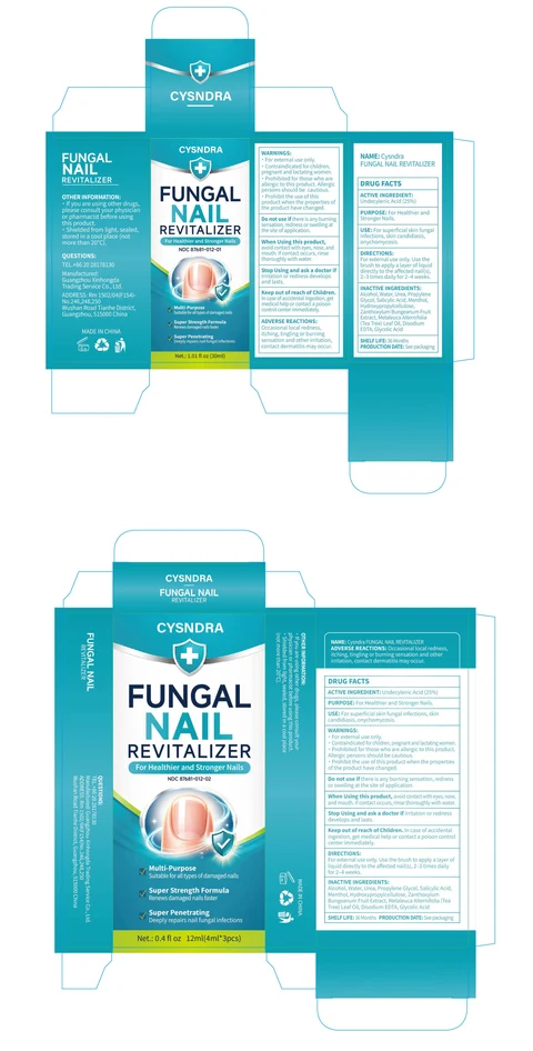 Cysndra Fungal Nail Revitalizer 포장