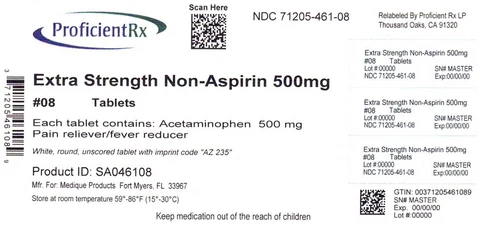 MEDIQUE APAP Extra Strength 포장