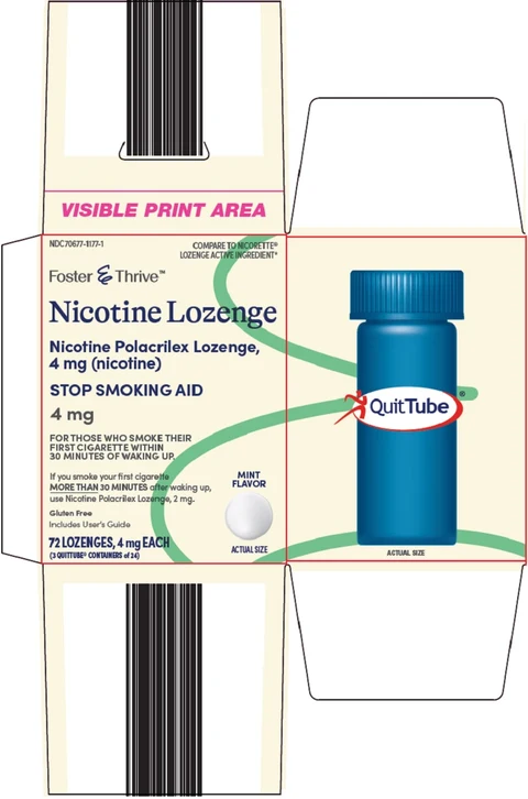 foster and thrive nicotine packaging