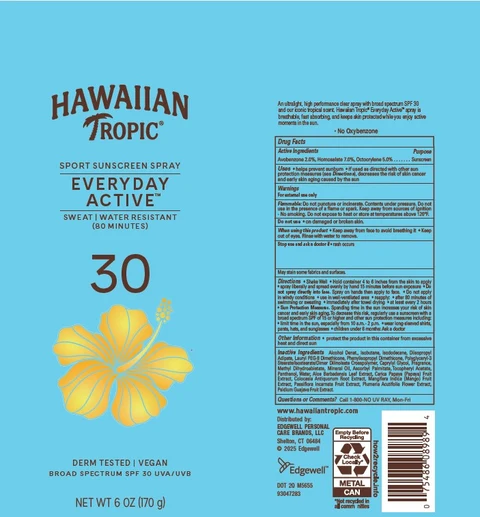 HAWAIIAN TROPIC 포장