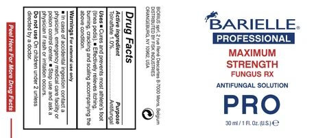 Barielle Professional Maximum Strength Fungus Rx Antifungal PRO 포장