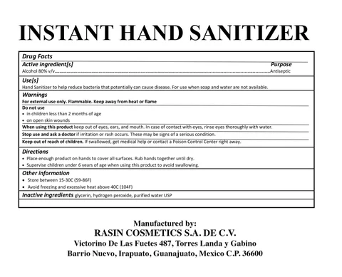 Hand Sanitizer packaging