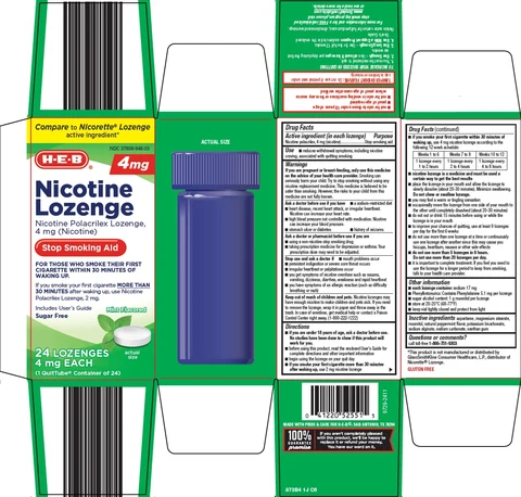 nicotine polacrilex 포장
