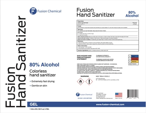 Hand Sanitizer packaging