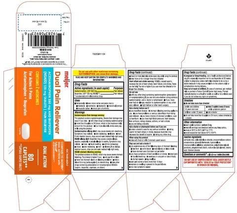 Acetaminophen and Ibuprofen 포장