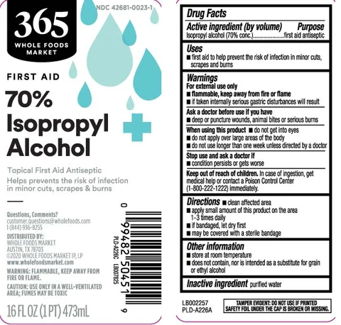 Isopropyl alcohol70 percent 포장