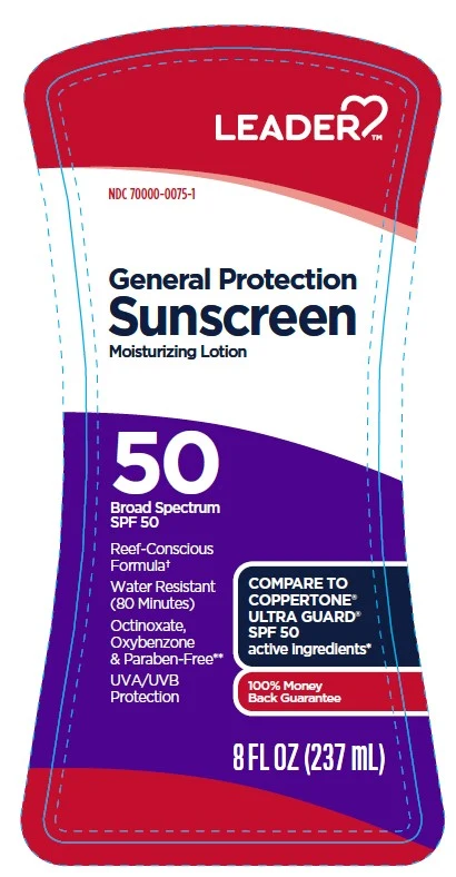 Cardinal Health Leader General Protection Sunscreen SPF 50 포장