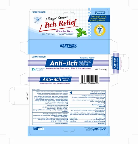 Anti Itch Cream 포장