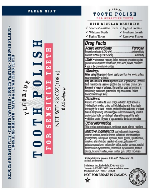 SensitiveTooth Polish 포장
