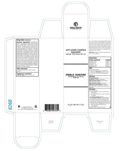 ANTI-AGING COMPLEX BROAD SPECTRUM SPF 30 포장