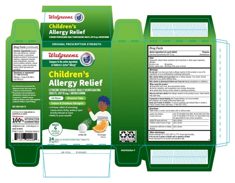 Childrens Cetirizine Hydrochloride packaging