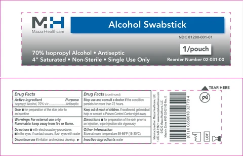 Principal Display Panel - 1 Applicator Pouch Label