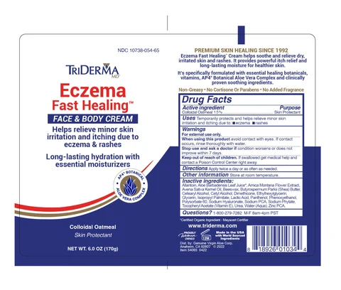 TRIDERMA ECZEMA FAST HEALING FACE AND BODY 포장