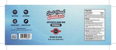8oz label