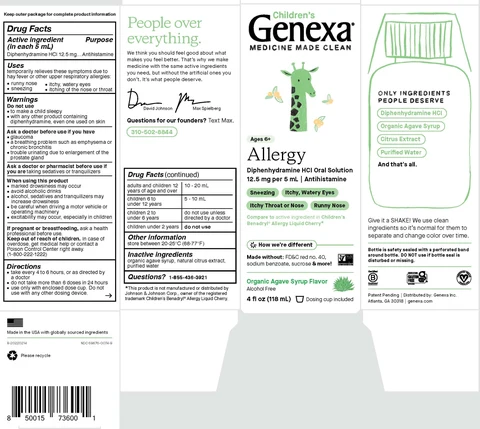 Childrens Allergy packaging