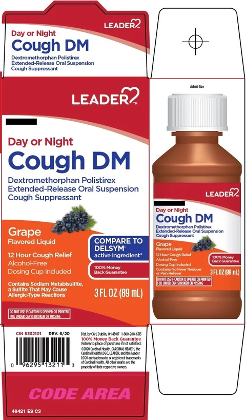 Leader CoughDM packaging